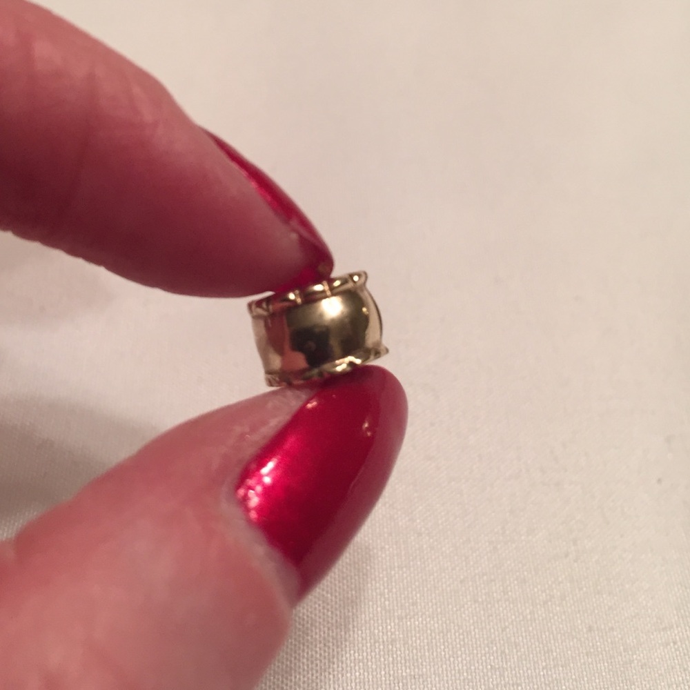 Pandora Gold Barrel Charm